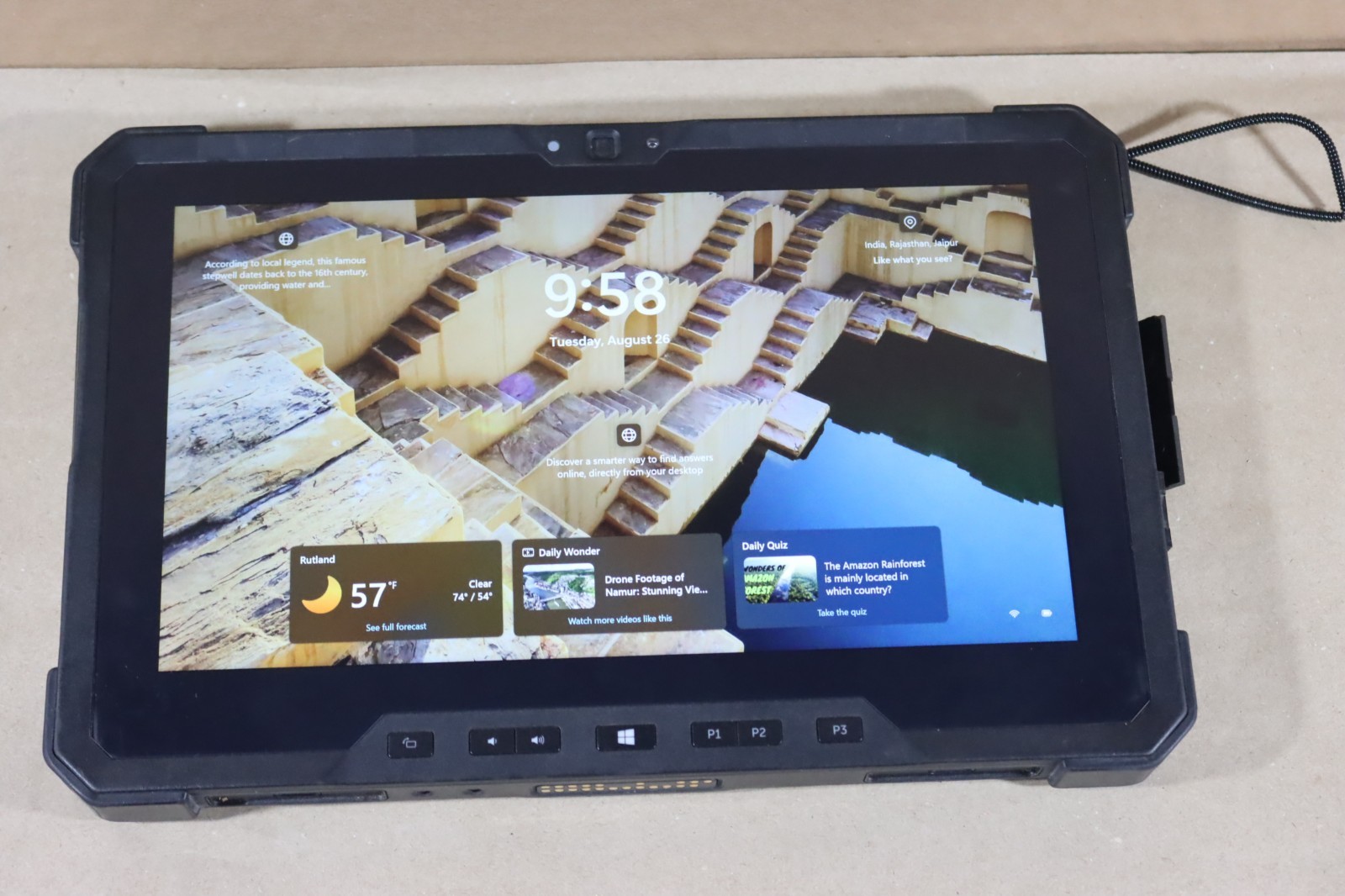 Dell Latitude 7212 Rugged Extreme Tablet Intel Core i5-8350U @ 8GB RAM 256GB SSD