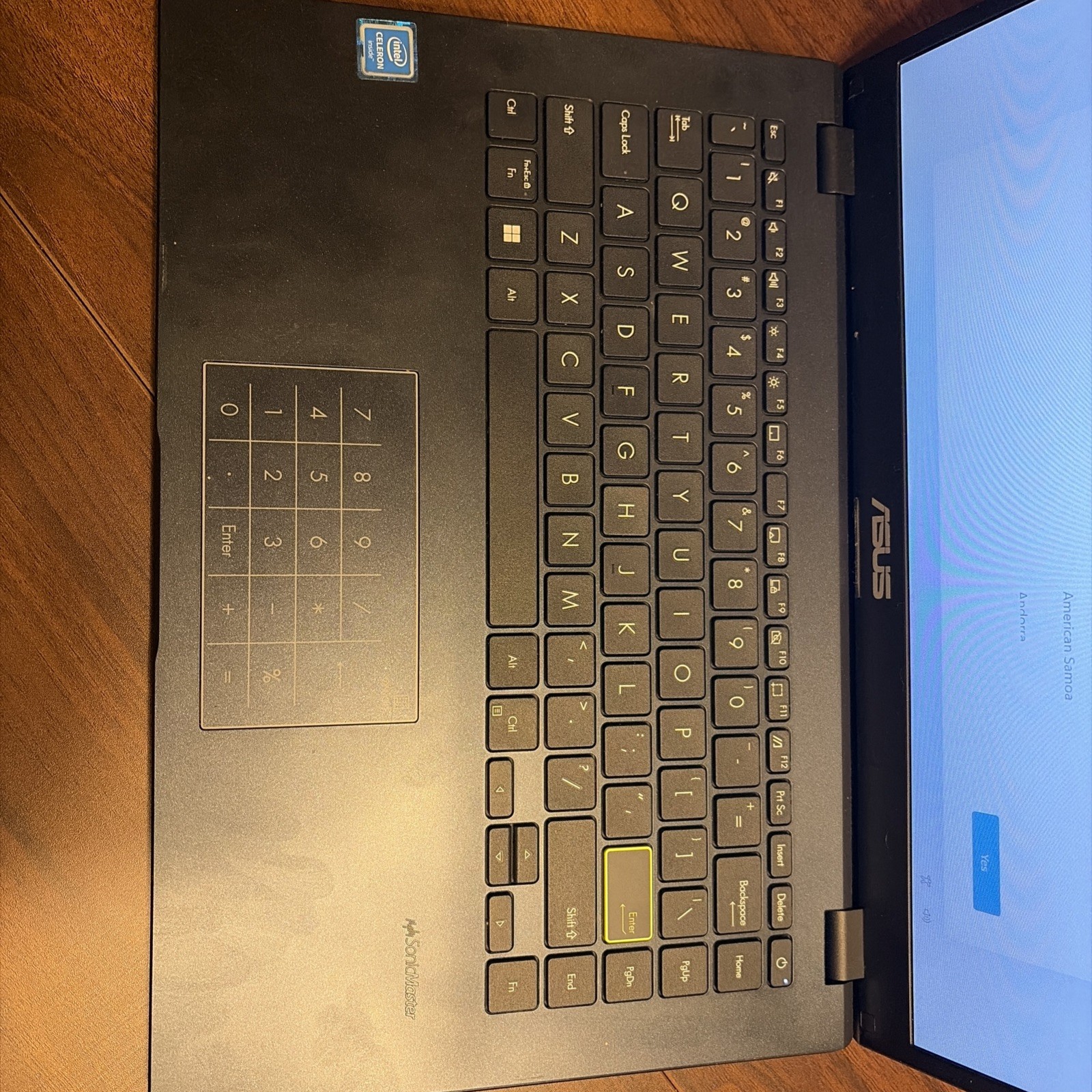 ASUS VivoBook E410M 14″ HD CELERON N4020 64GB SSD 4GB W11 Pro Web Camera #911