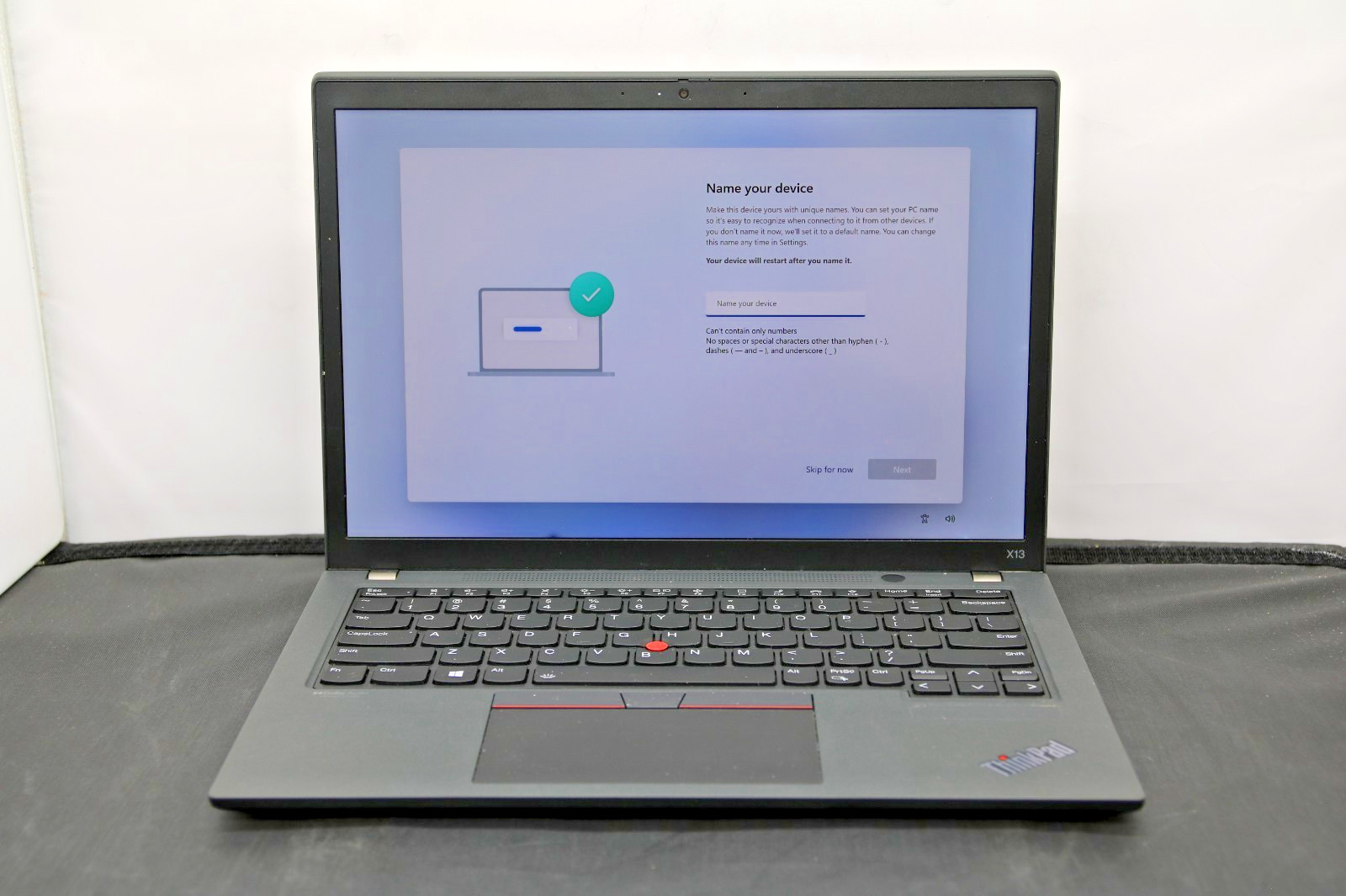 Lenovo ThinkPad X13 Gen 2 – i5-1135G7 – 16GB, 256GB, Windows 11 +Adapter