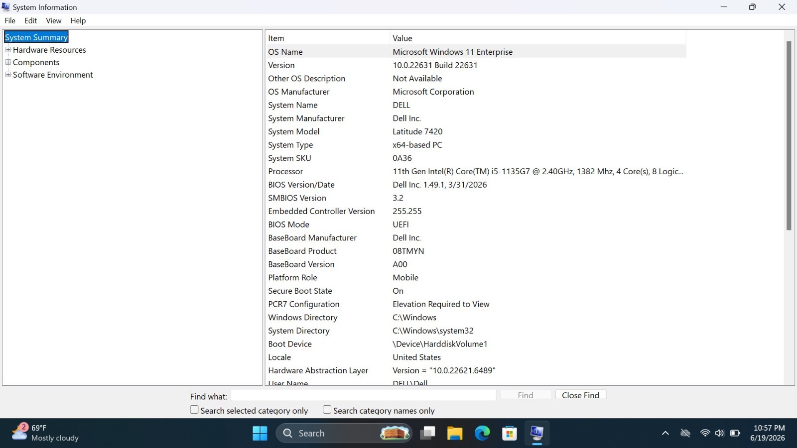 Dell Latitude 7420 14.0″ FHD Laptop- Intel i5, 16GB RAM, 256 SSD, OS: Windows 11