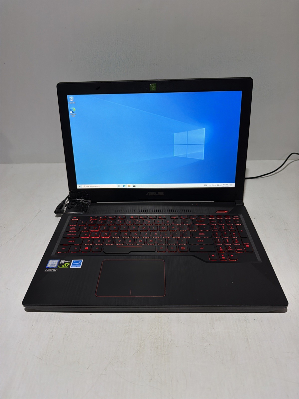 Asus FX503VD 15″ Laptop i7-7700HQ 8gb Ram 128gb SSD Windows 10 Home Hinge DMG