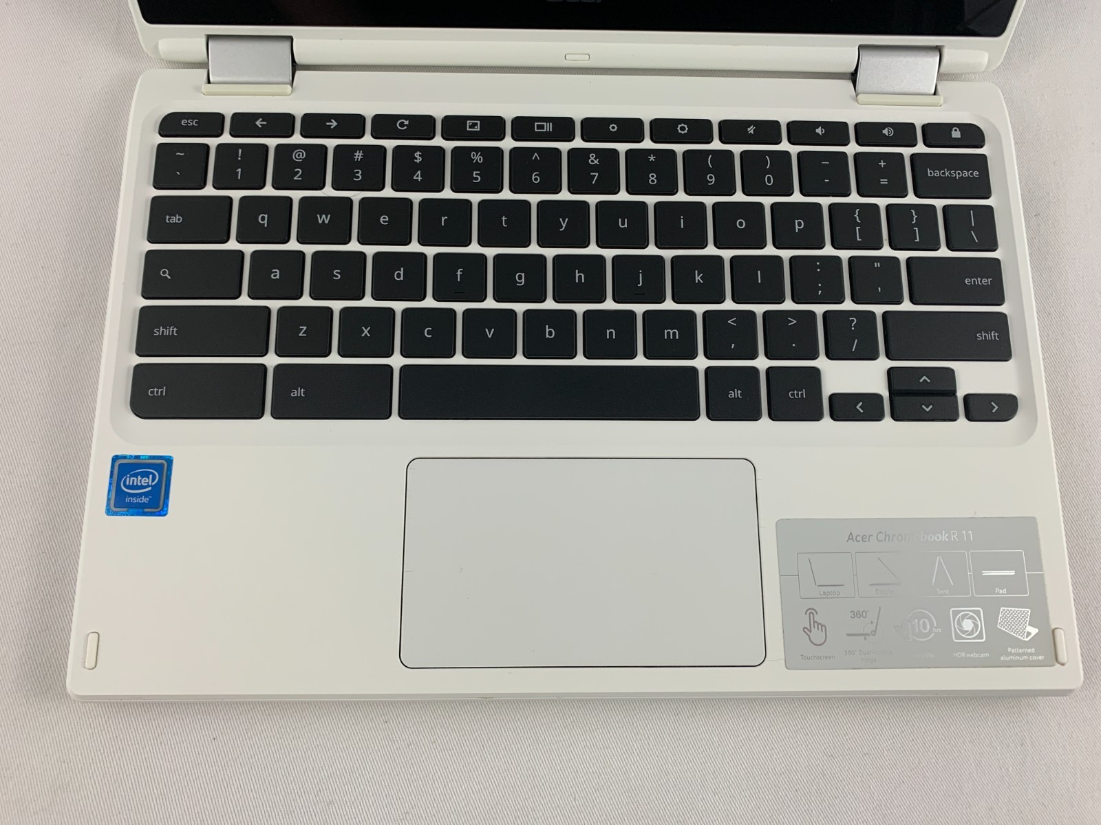 Acer CB5-132T Chromebook, Intel Celeron N3160 1.6GHz, 4GB RAM, 77% Battery