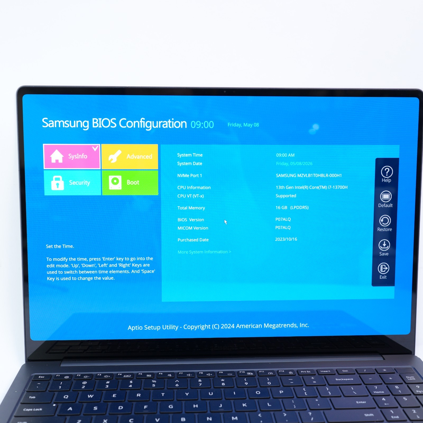 Samsung Galaxy Book3 Ultra 16″ 3K i7-13700H | 16GB | 1TB SSD | RTX4050 T12-C8