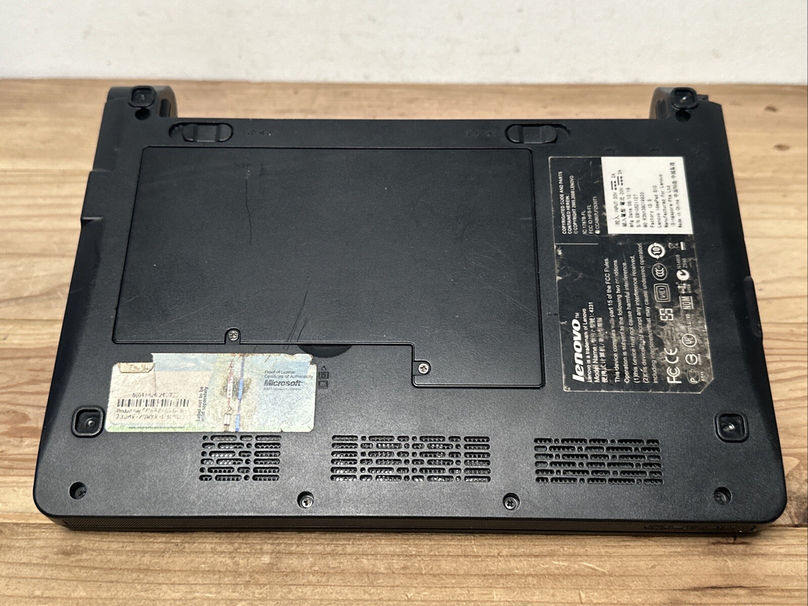 Lenovo Laptop 4231 Ideapad Laptop Netbook *No Battery or Charger* Used