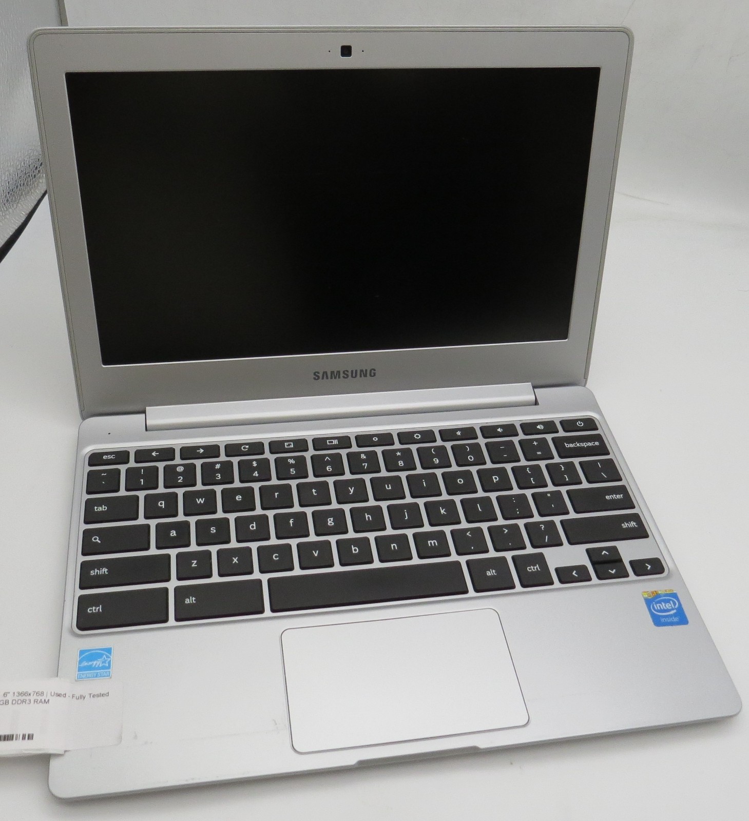 Samsung Chromebook-11.6″-Celeron-N2840@2.1GHz-2GB RAM-16GB internal-NO OS