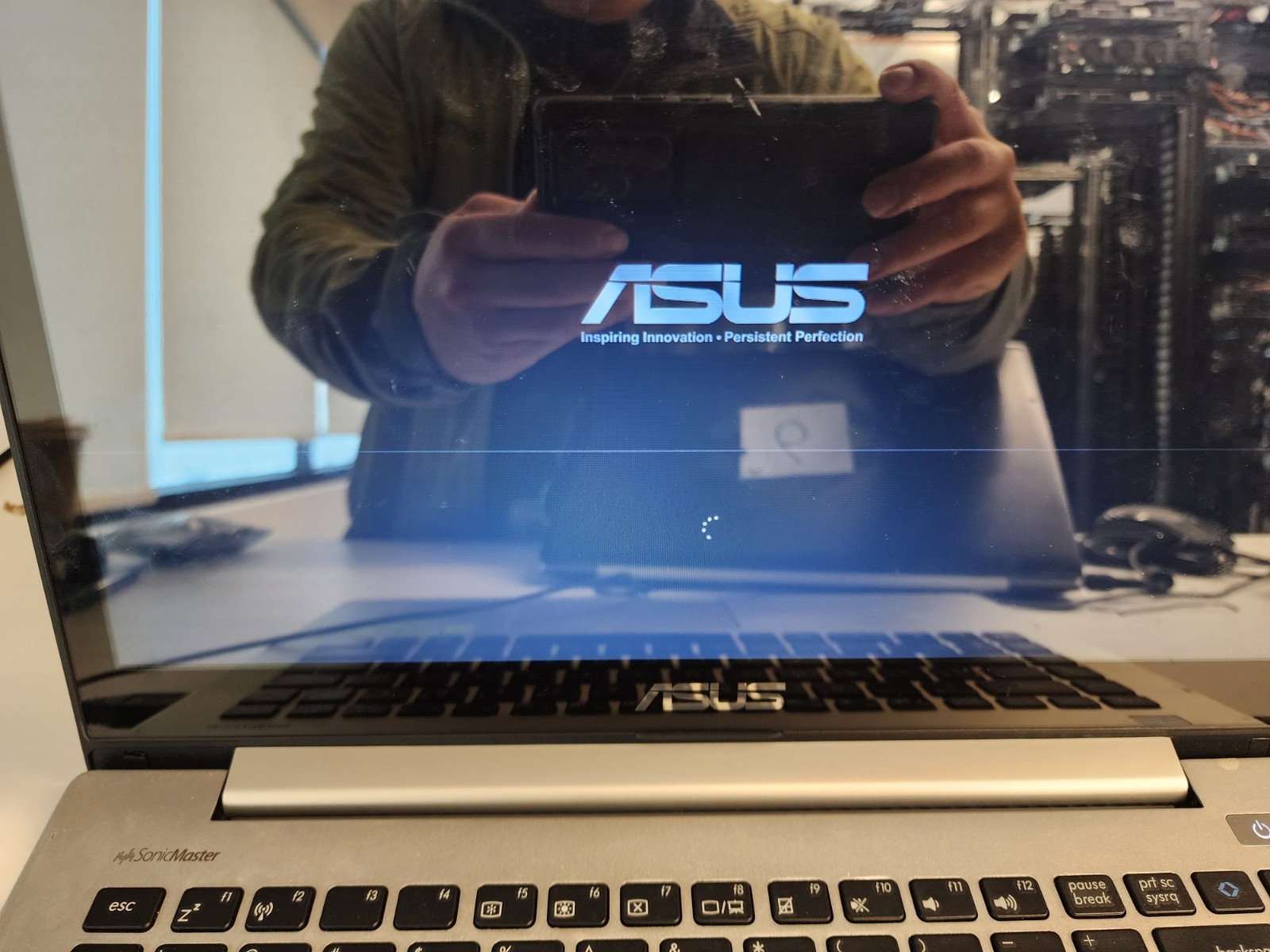 asus s400ca i3-3217u@1.80ghz 4gb Ram 500gb Hdd 24gb Ssd Touchscreen Win10 READ!