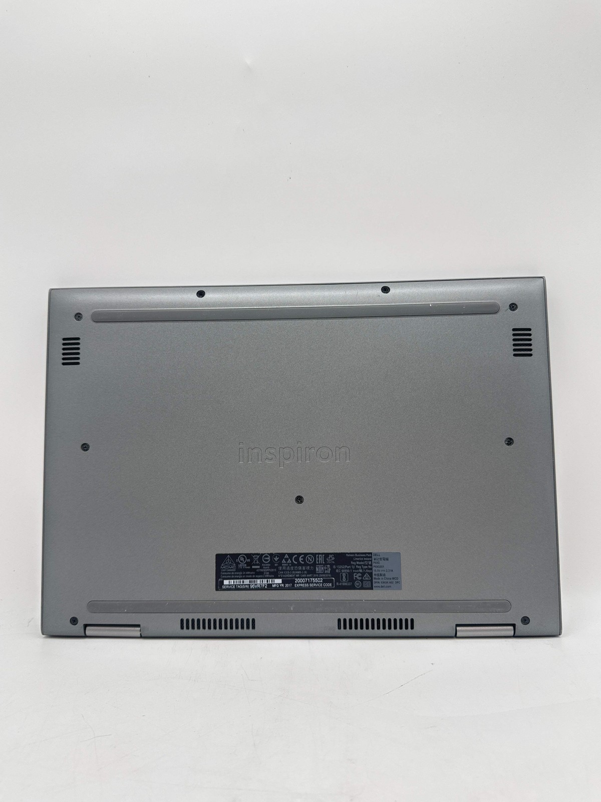 Dell Inspiron 13 5378 2-in-1 i3 7th Gen 16GB 1TB Touch Laptop *FOR PARTS*