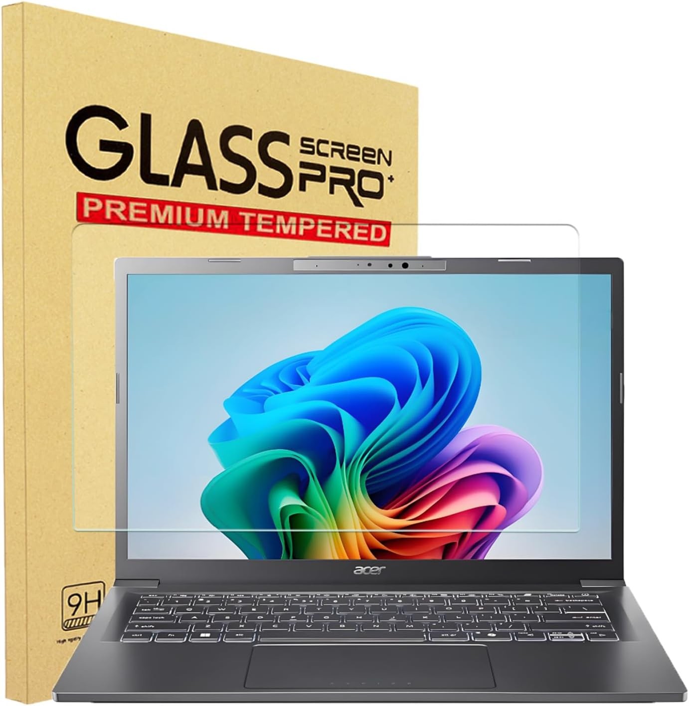 14 Inch Tempered Glass Screen Protector for 2023-2025 Acer Aspire 14 AI 14”