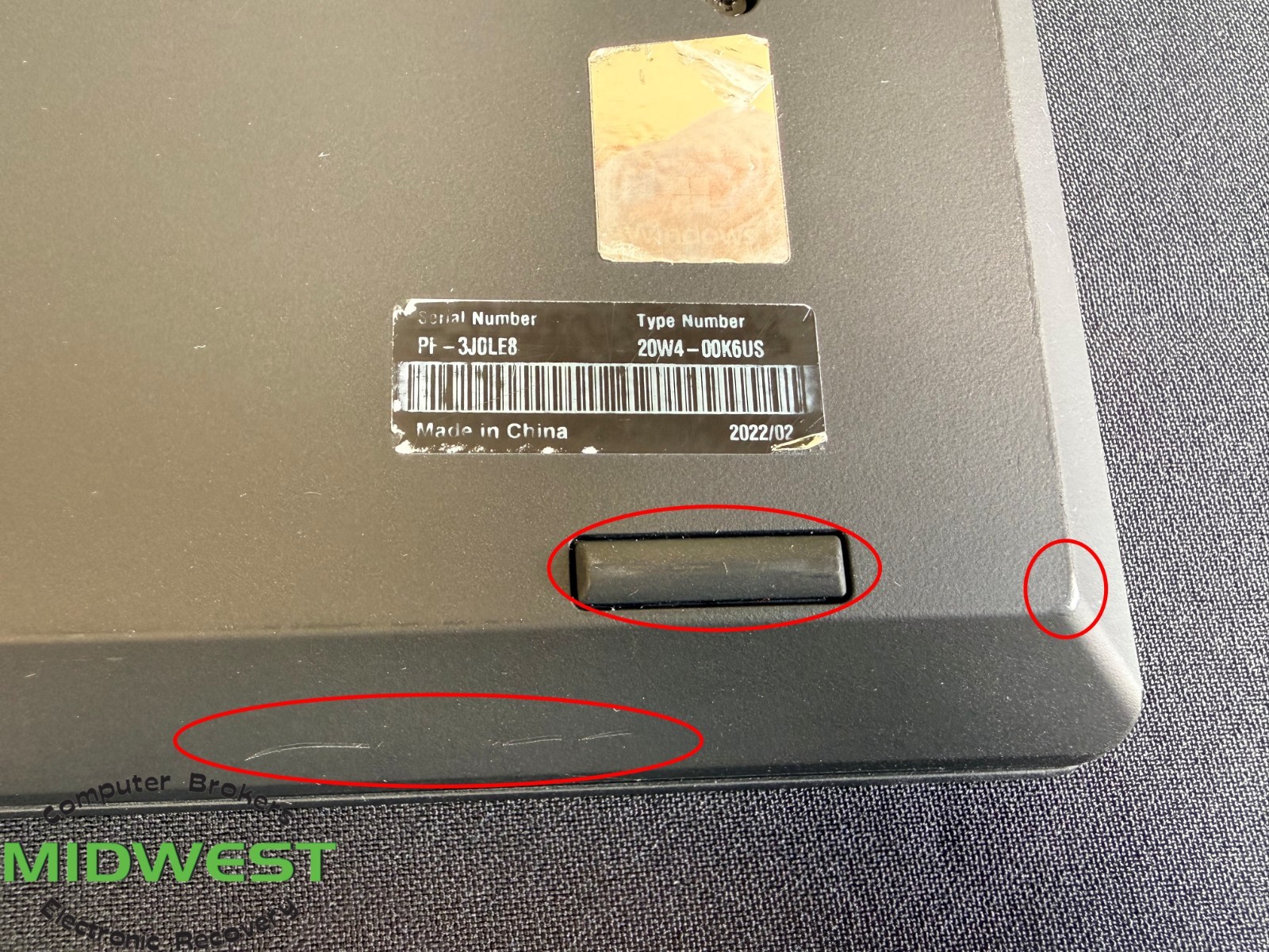 Lenovo ThinkPad T15 Gen 1 i5-1145G7 2.6GHz 8GB RAM No OS/HDD/SSD
