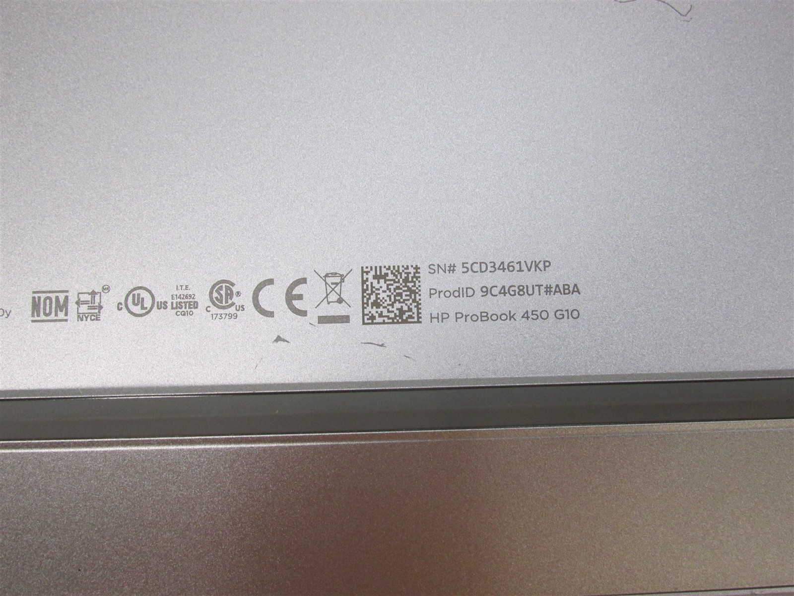 HP Probook 450 G10 i5-1334U 1.3GHz 16GB RAM 512GB NVME 15.6″ W11P Touch MISS KEY