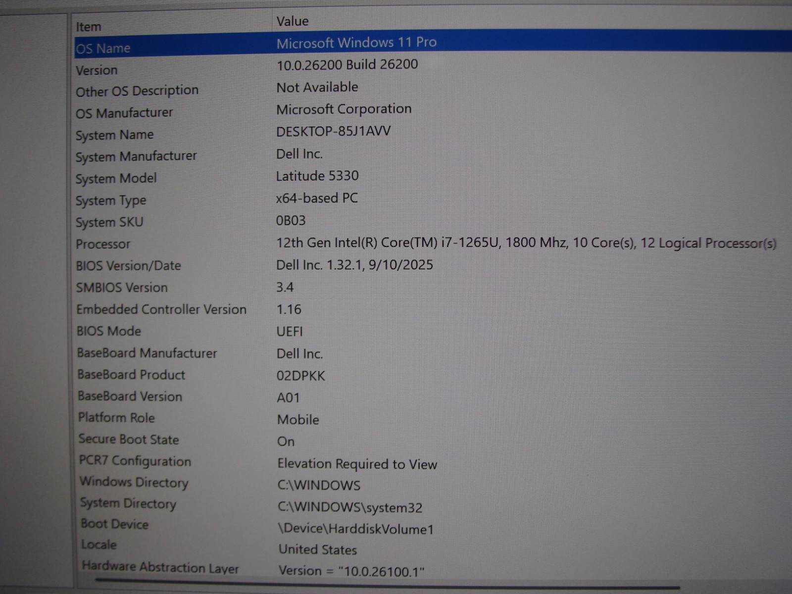 Dell Latitude 5330 13.3″FHD TOUCH i7-1265U 1.8GHz 32GB 512GB SSD Win11Pro +PA