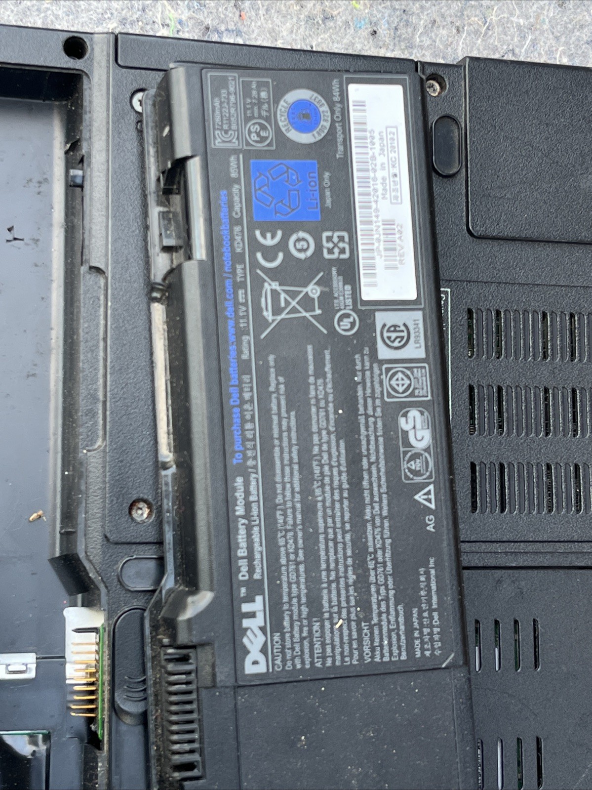 Dell Inspiron 1501 AMD Athlon 64 X2 Untested,
