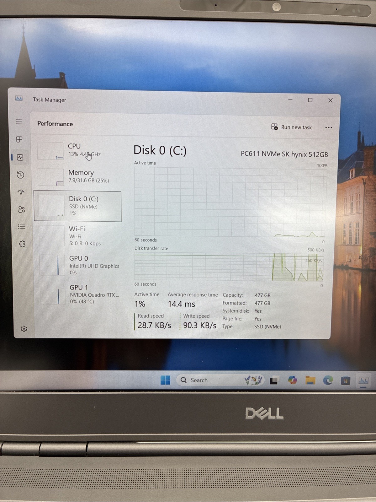 Dell Precision 7550 NVIDIA Quadro RTX 3000 2.4GHz Intel Core i9-10 32GB 512 |L24