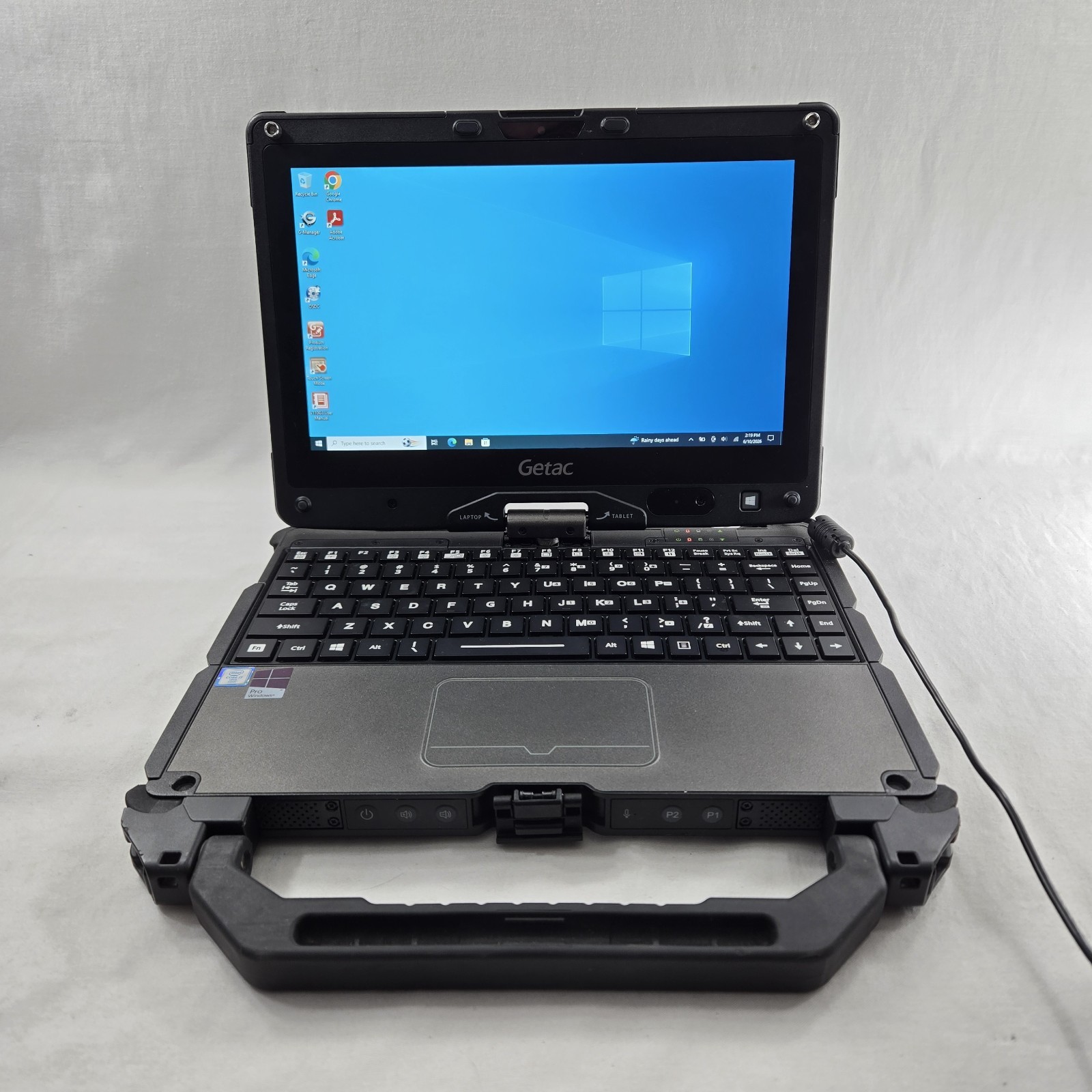 Getac V110 G3 Toughbook i7-6600U 2.60GHz 256GB SSD 12GB Ram Win10P – Grade B+