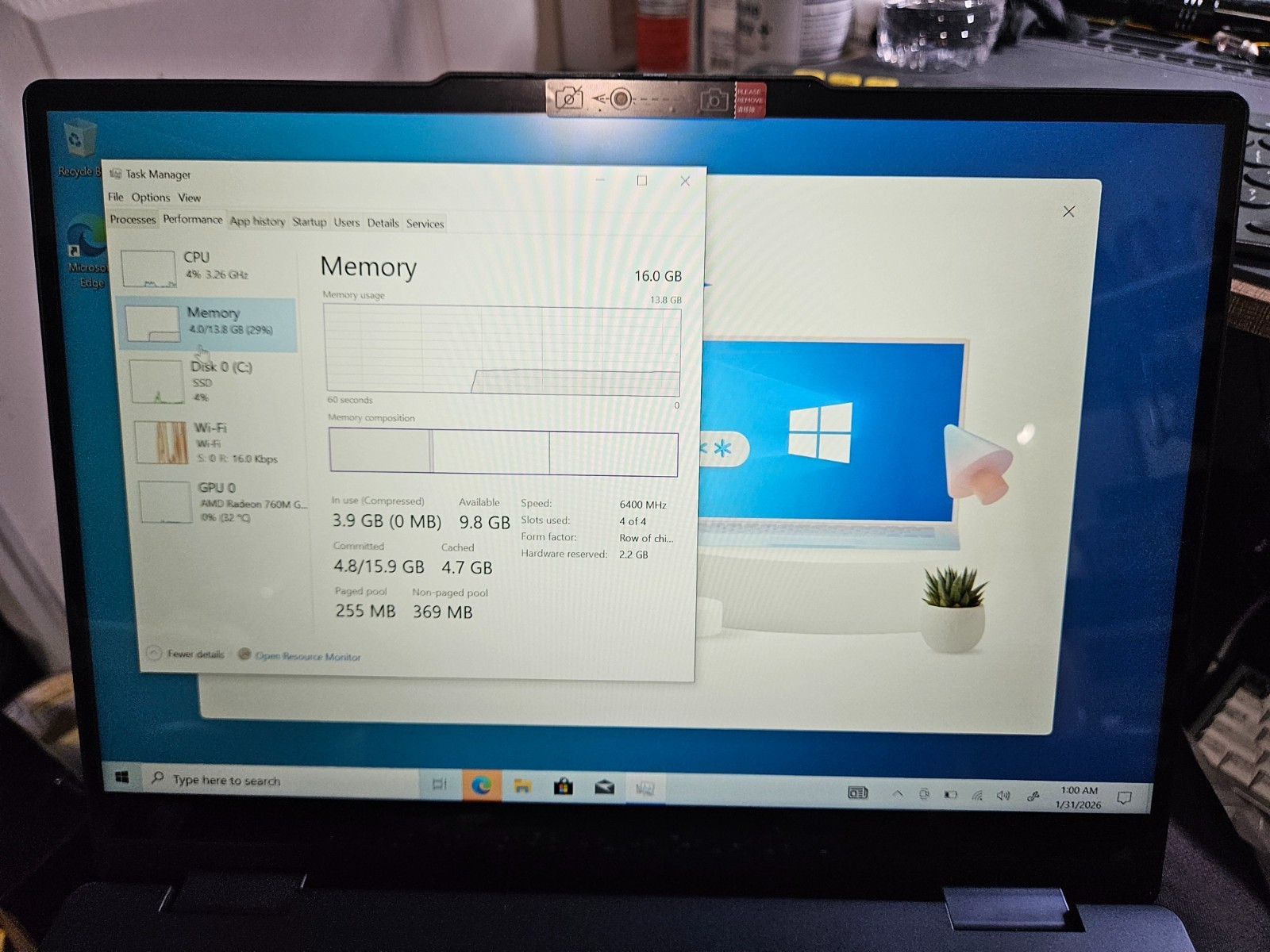 Lenovo Ideapad 5 2-In-1 14Ahp9 Laptop Ryzen 5 8645HS 16GB RAM 512GB SSD WIN10