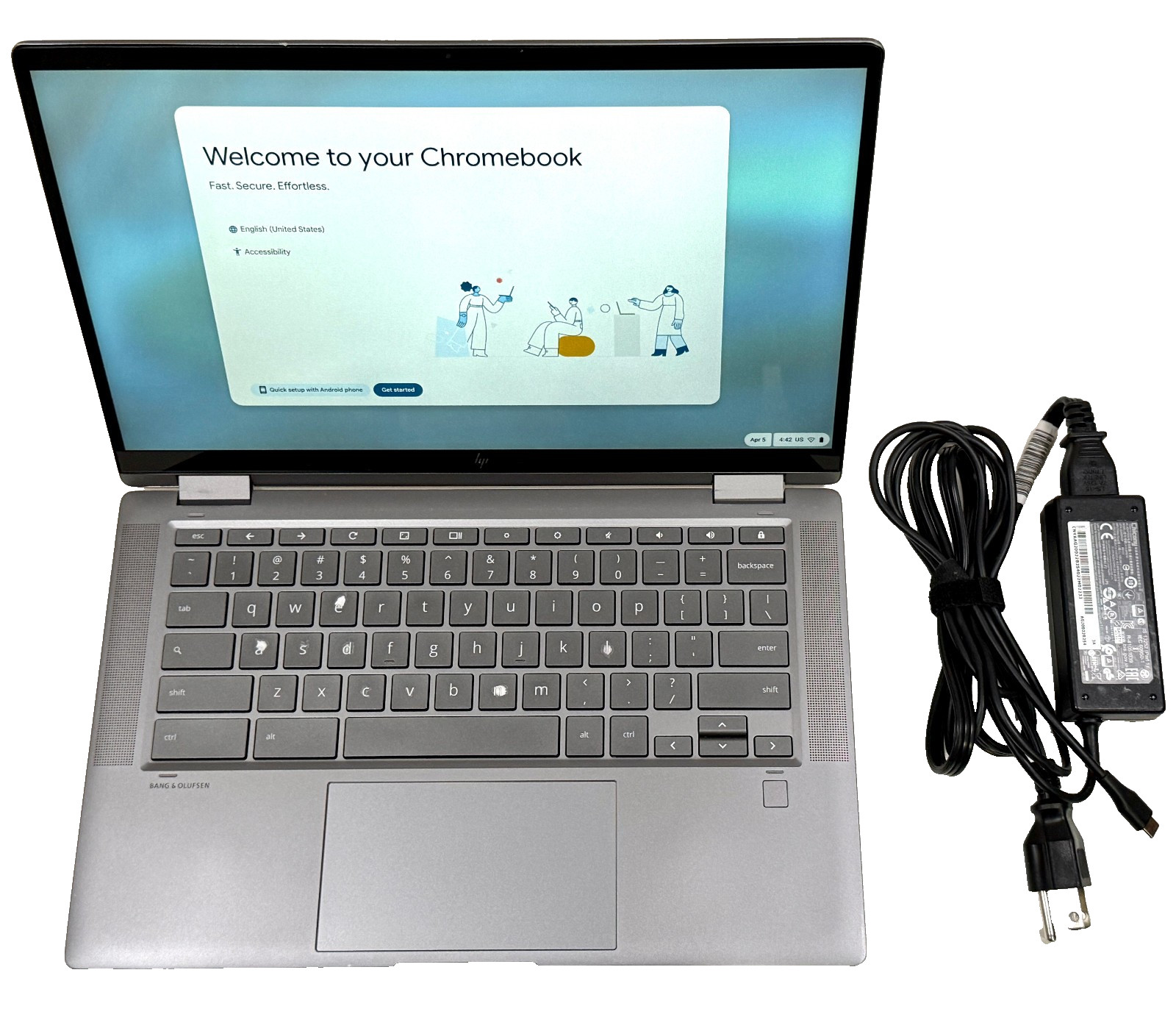 HP Chromebook x360 14c-ca0053dx 14″ Touch 2.1GHz i3-10110U 8GB RAM 64GB eMMC SSD