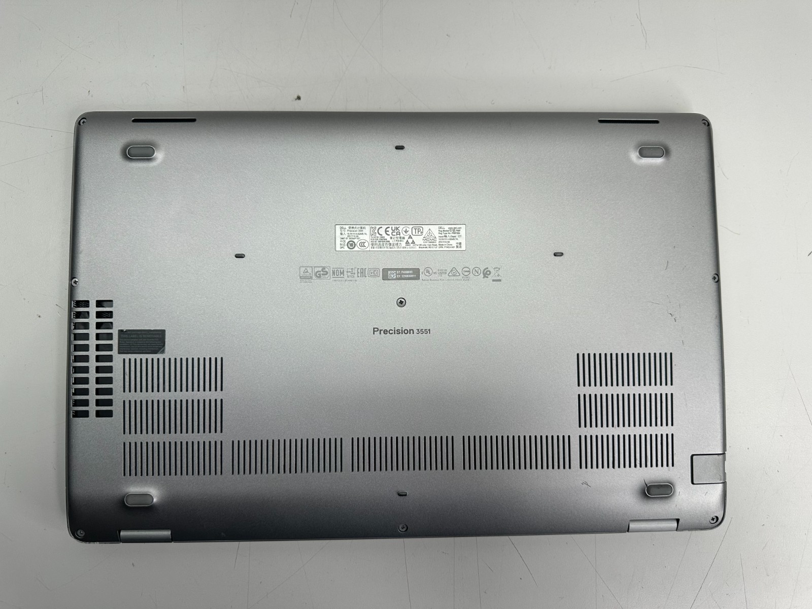 Dell Precision 3551 i7-10750H CPU @ 2.60GHz, 16GB RAM, 512GB NVMe Win11Pro