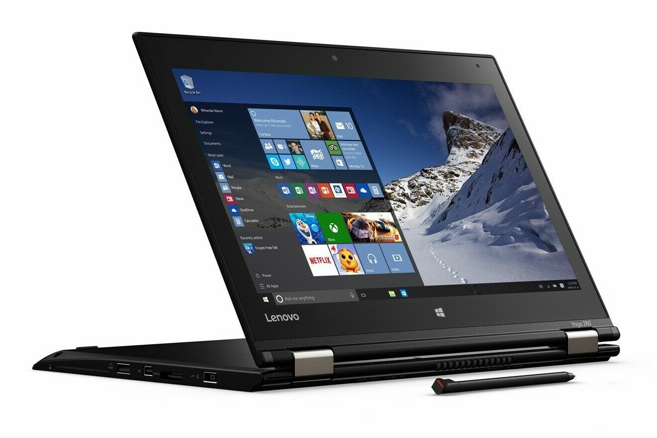 Lenovo ThinkPad Yoga 260 12.5″ Intel Core i5 6th Gen 8GB 256GB Win10 pro IPS HD