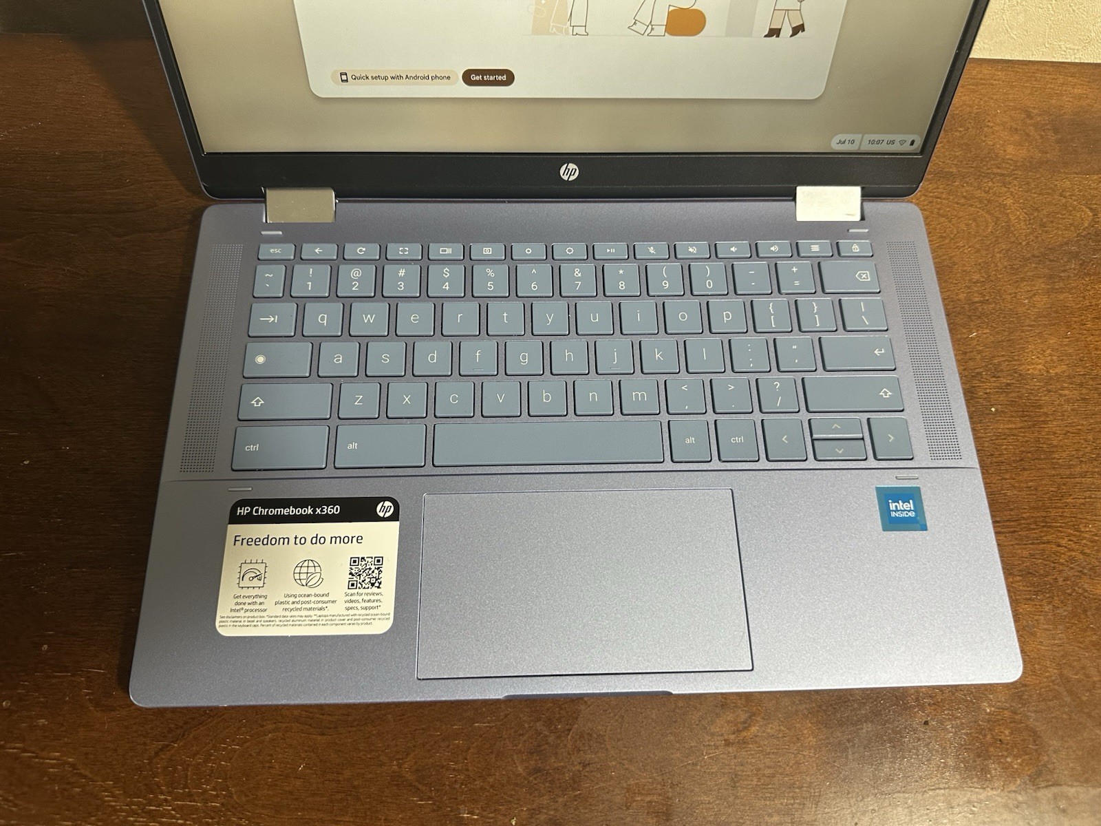 HP Chromebook X360 14B-CD0130WM 14″ Touch Intel N100 4GB RAM 64GB SSD Laptop
