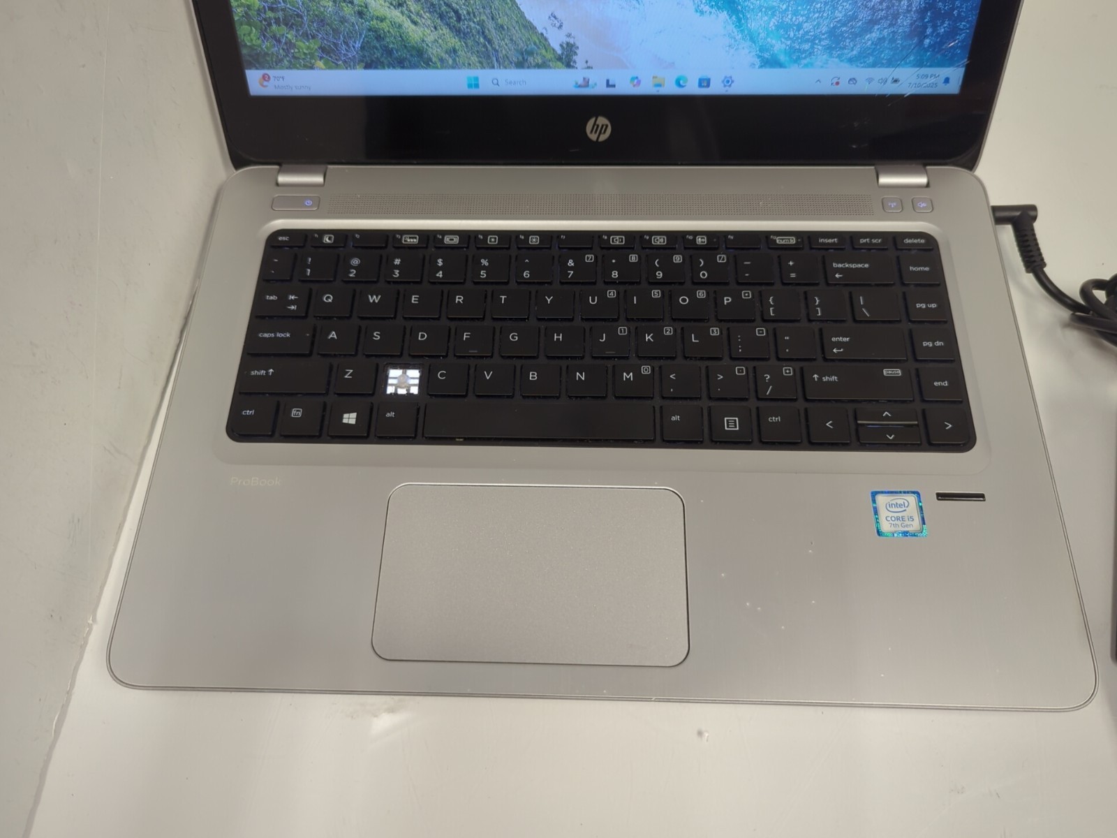 HP ProBook 440 G4 Touch 14″ Laptop i5-7200U/ 8GB/240GB SSD/Win11 (LCD Cracked) –