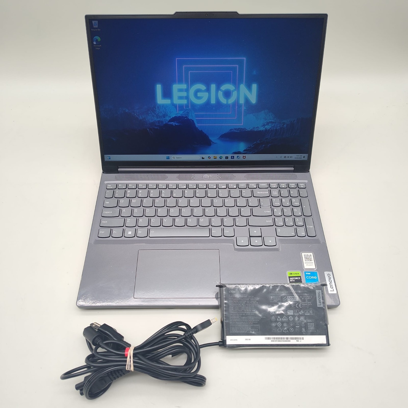 Lenovo Legion Slim 5 Gaming Laptop i5-13500H 16GB RAM 500GB SSD RTX 4050 Win11