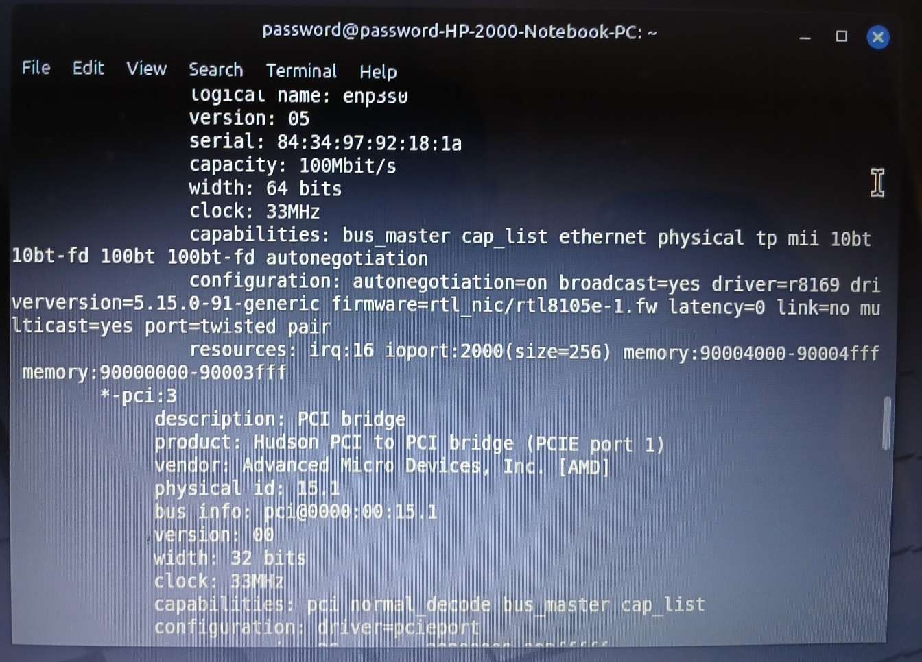 HP 2000 15.6in AMD A6-5200 – Please see pictures for full details