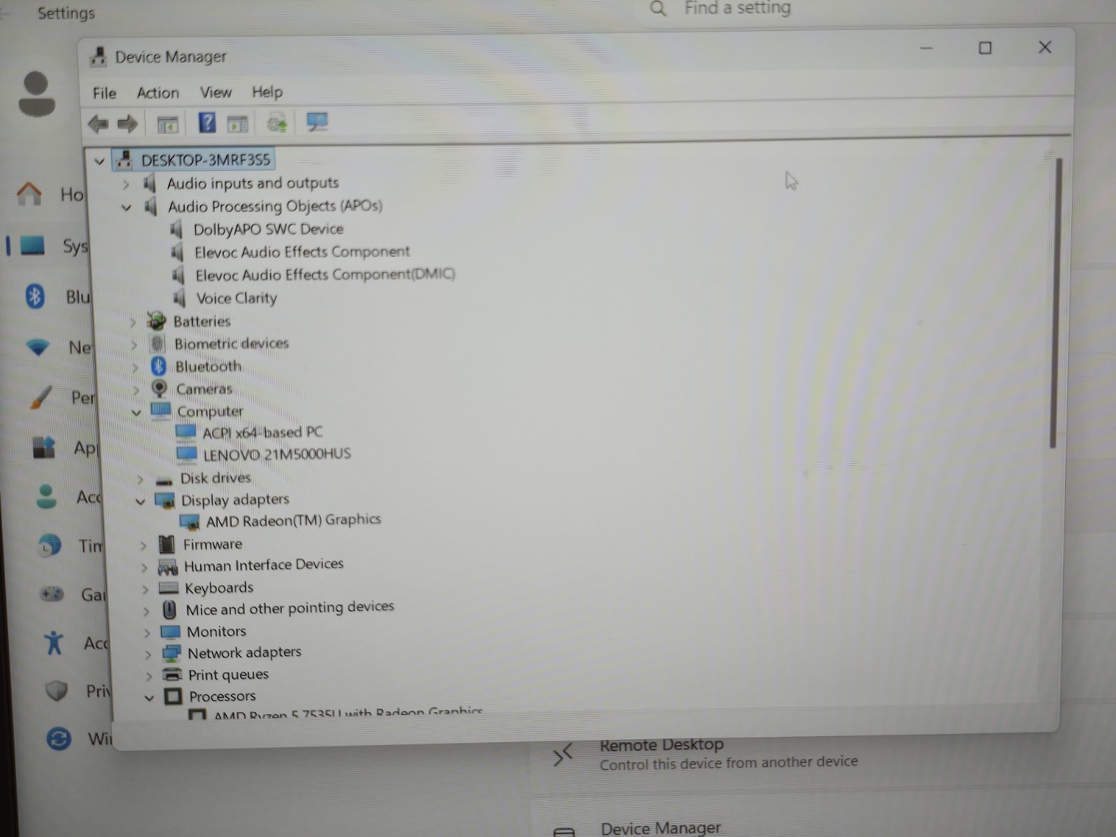 Lenovo ThinkPad E16 Gen 2 16″ IPS Ryzen 5 7535U 2.9GHz 8GB RAM 256GB SSD WIN11P