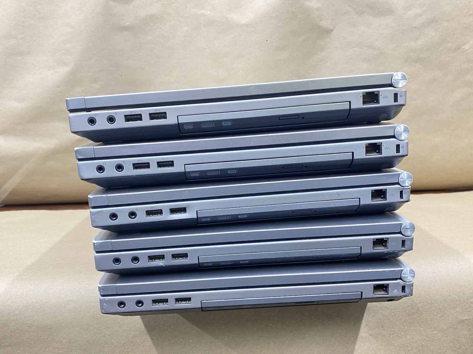 Lot of (5) HP 8570P – 15.5″ HD – i5-3230M – No RAM – NO HDD – NO OS – READ