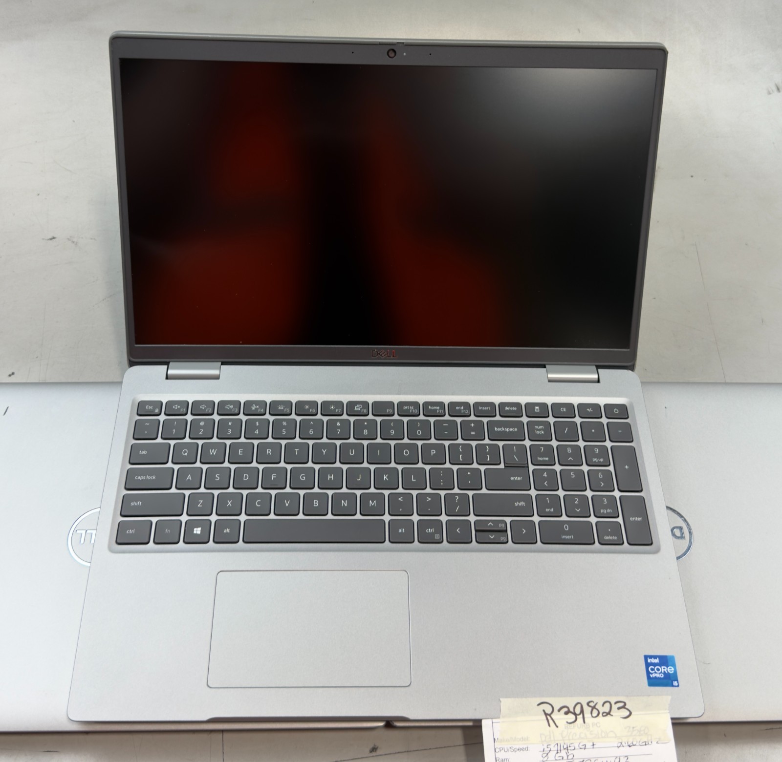 (Lot of 4) Dell Precision 3560 i5-1145G7 / 8GB RAM / T500 / NO SSD -RL6030