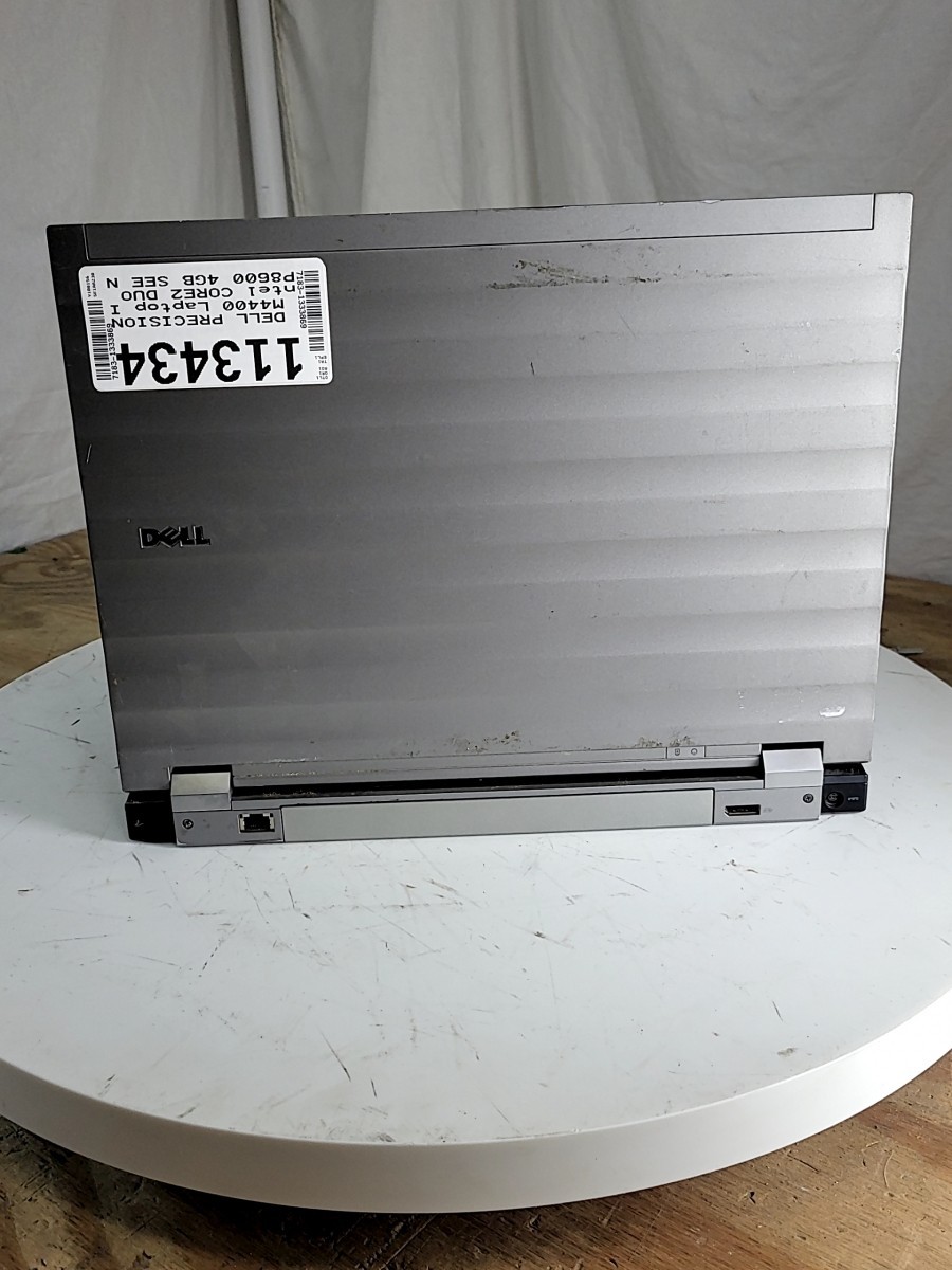 DELL PRECISION M4400 Laptop Intel CORE2 DUO P8600 4GB SEE NOTES