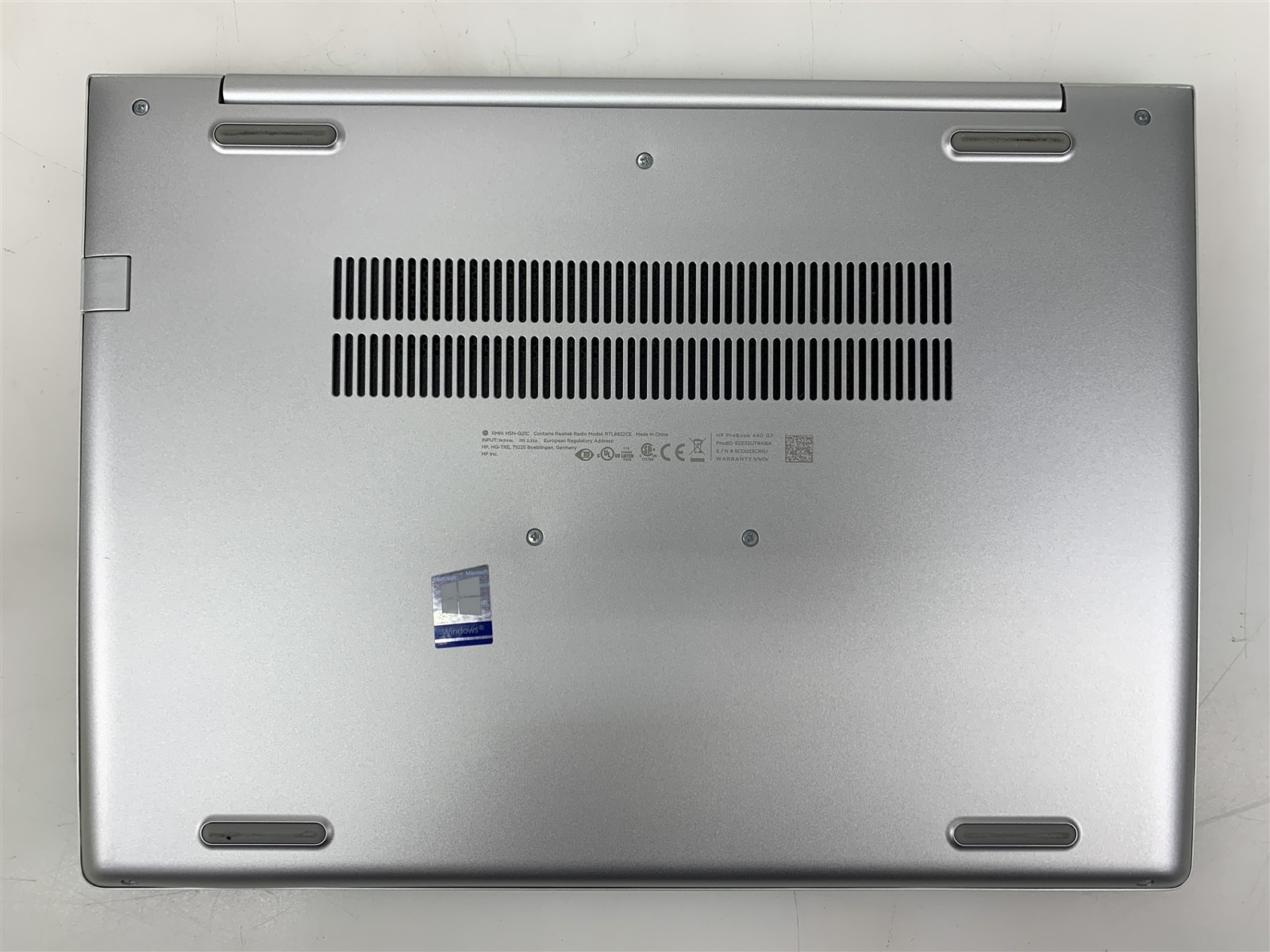HP ProBook 440 G7 Intel i5-10210U 1.60GHz 16GB RAM 256GB NVMe Win 11 Pro 14″