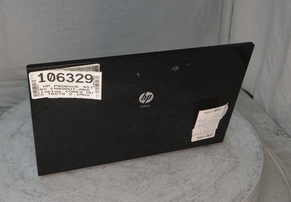 HP PROBOOK 4510S FN090UT-ABA laptop CORE2 DUO T6570 2.1MHz 2GB 250GB SEE NOTES