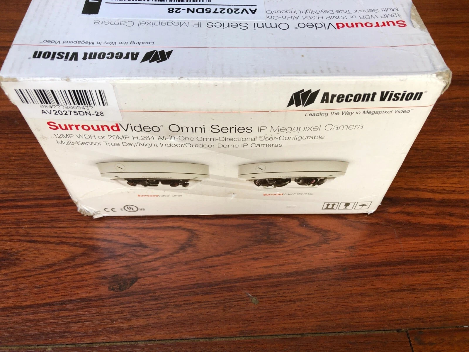 New Arecont Vision AV20275DN-28 20MP Outdoor Multi-sensor Dome TDN IP