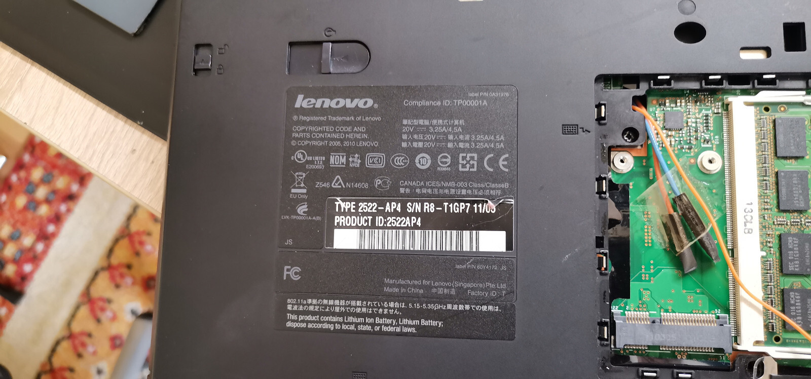 Lenovo ThinkPad T410 14.1in. working