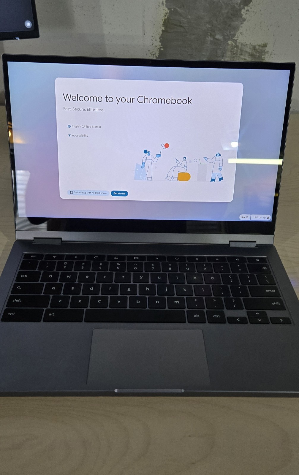 Samsung Galaxy Chromebook 2 13.3″ Intel Celeron Processor, 64GB, 4GB RAM, Gray