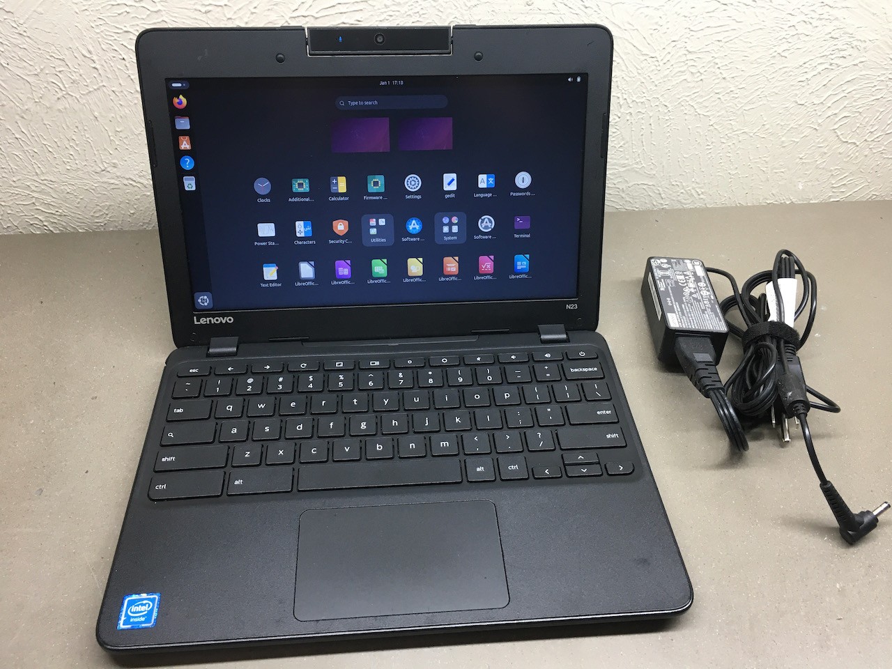 Lenovo N23 Laptop 11″ Intel Celeron 1.60GHz N3060 16GB – 4GB RAM Ubuntu 25 Linux