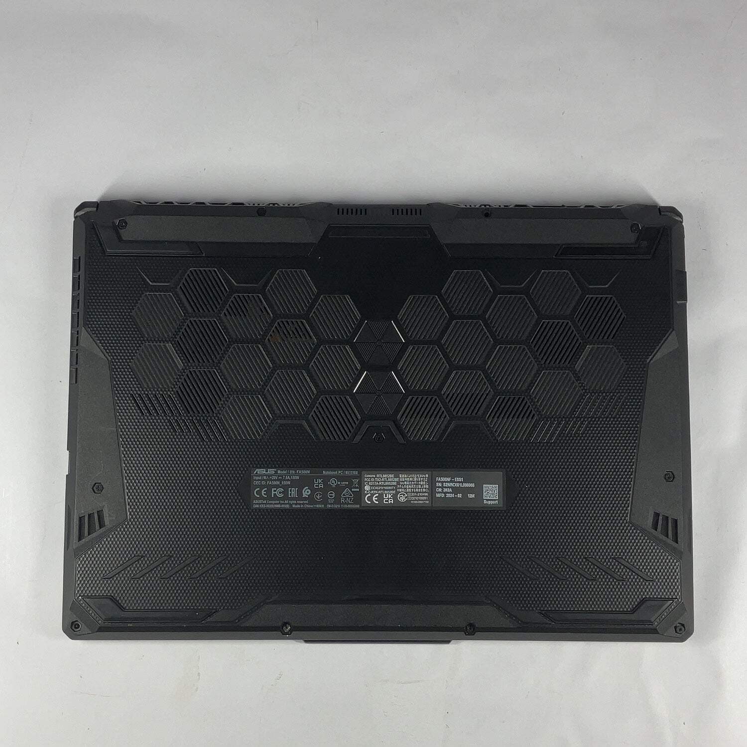 Broken Asus TUF A15 FA506N 15.6″ Ryzen 5 7535HS 8GB 512GB GeForce RTX 2050 READ
