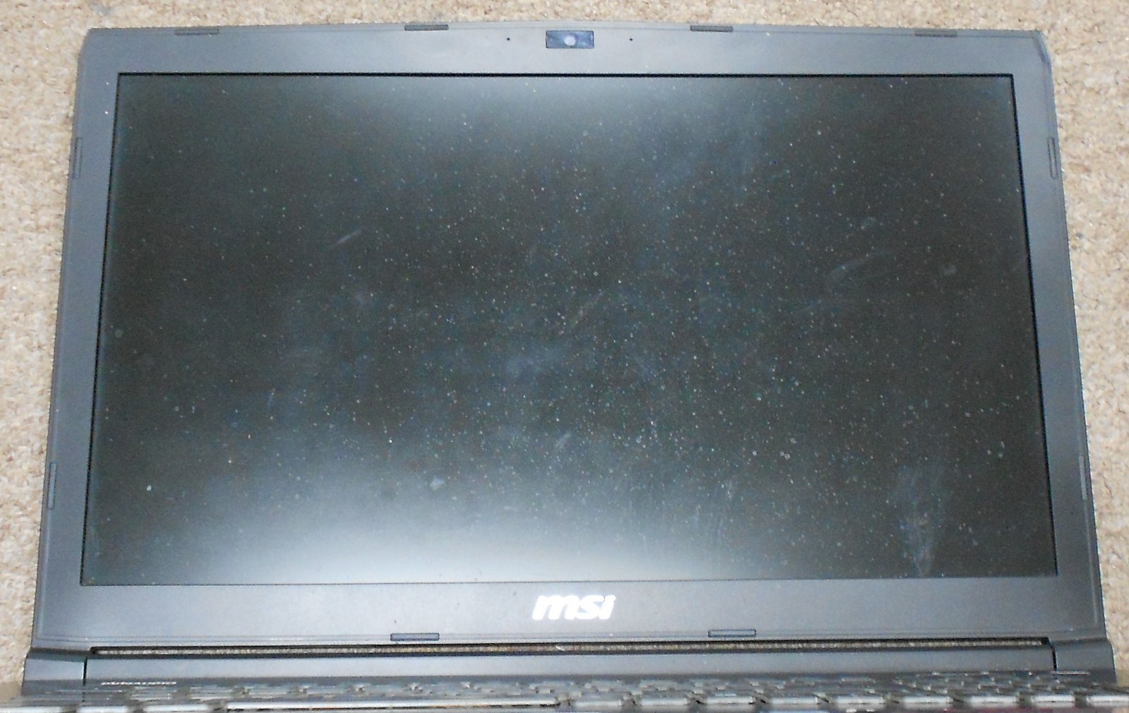 Asus G72GX Intel Core i7 nvidia GTX960M Laptop Untested As/Is 0528-01M