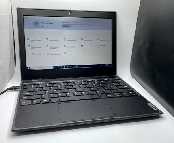 Lenovo 100e 2nd Gen 11.6″ Intel Celeron N40201.10GHz 4GB RAM 64GB , No Windows