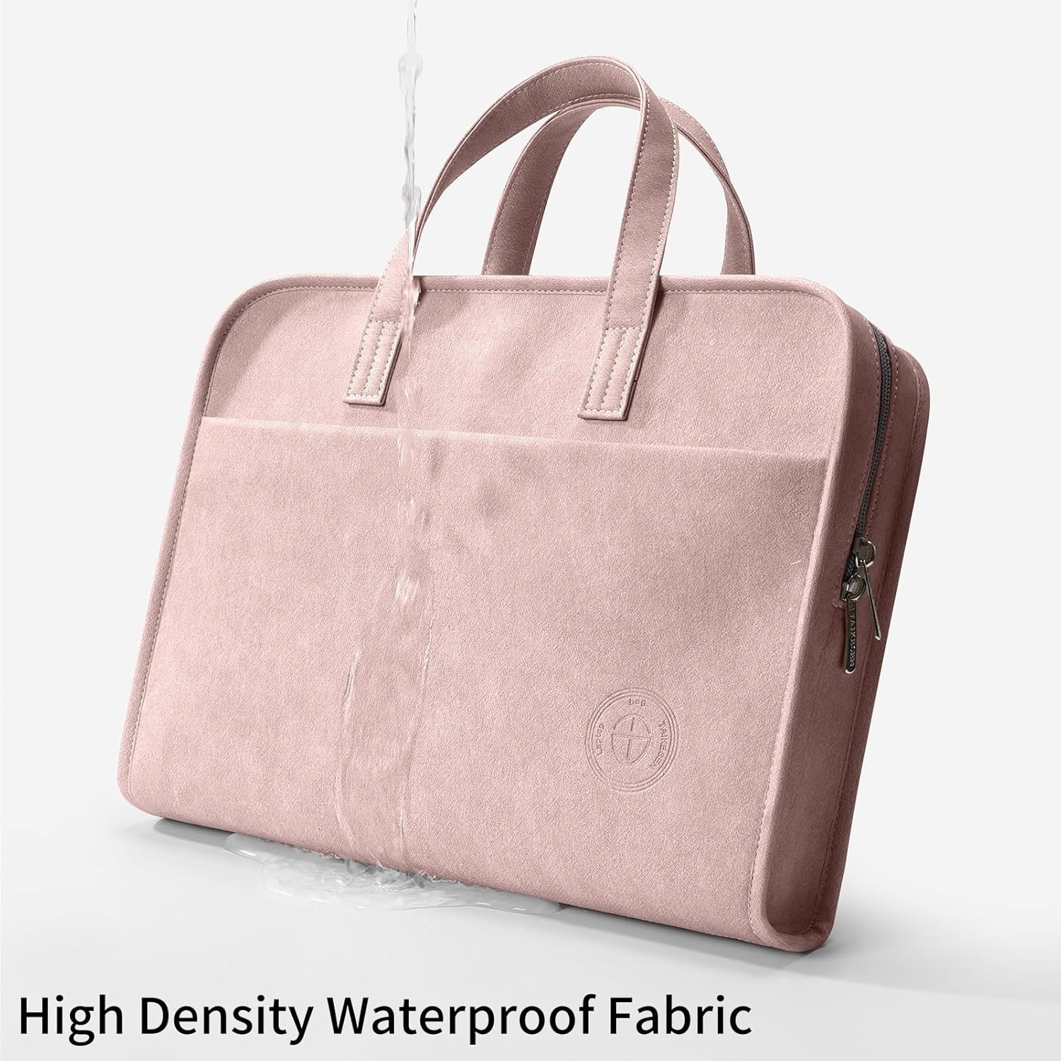 Pink Sleeve Case for 15.6 Inch, 16 Inch MacBook Pro, Includes Shoulder Strap, Po