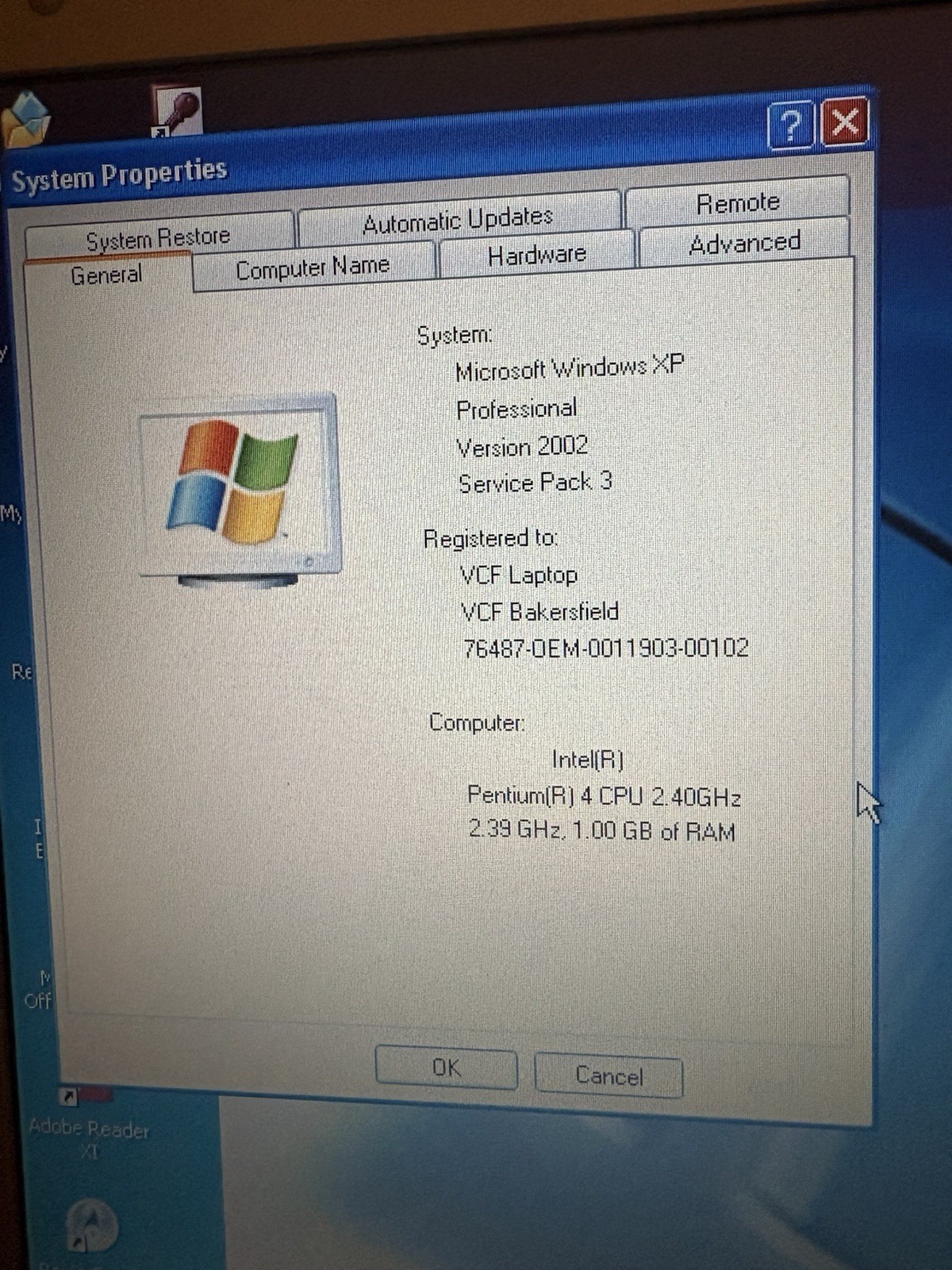 Dell Inspiron 1100 PP07L Notebook Laptop Windows XP/ Holds Charge/Working