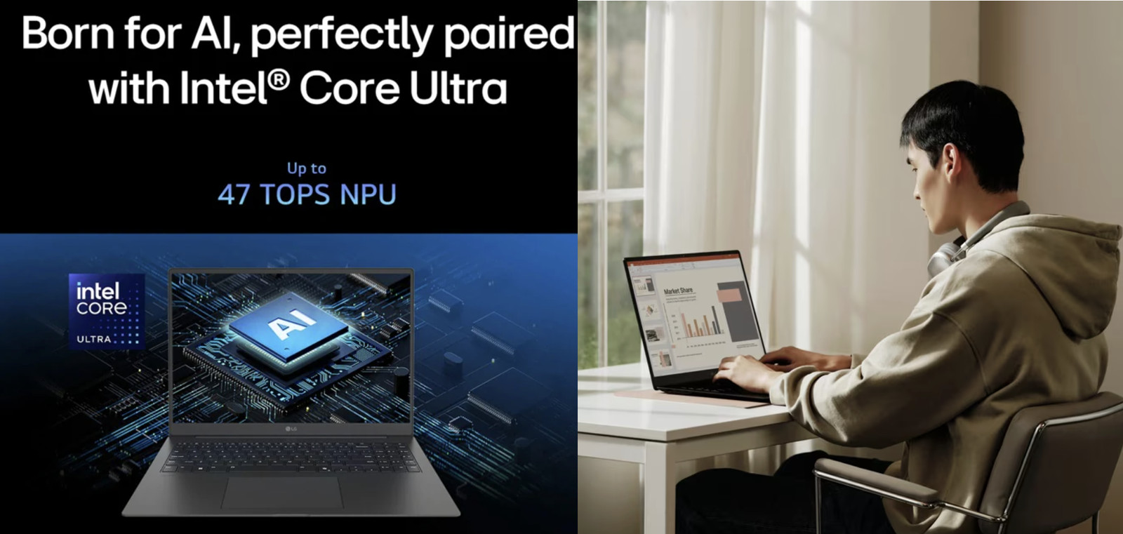 LG gram 17.0″ 2560×1600 Intel Core Ultra 7-258V 32GB RAM 2TB SSD Windows 11 Pro
