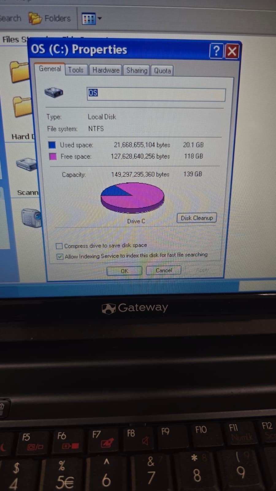 Gateway Netbook KAV60 2x Intel 1.6GHz 1GB RAM 138 Gb SSD, Vintage