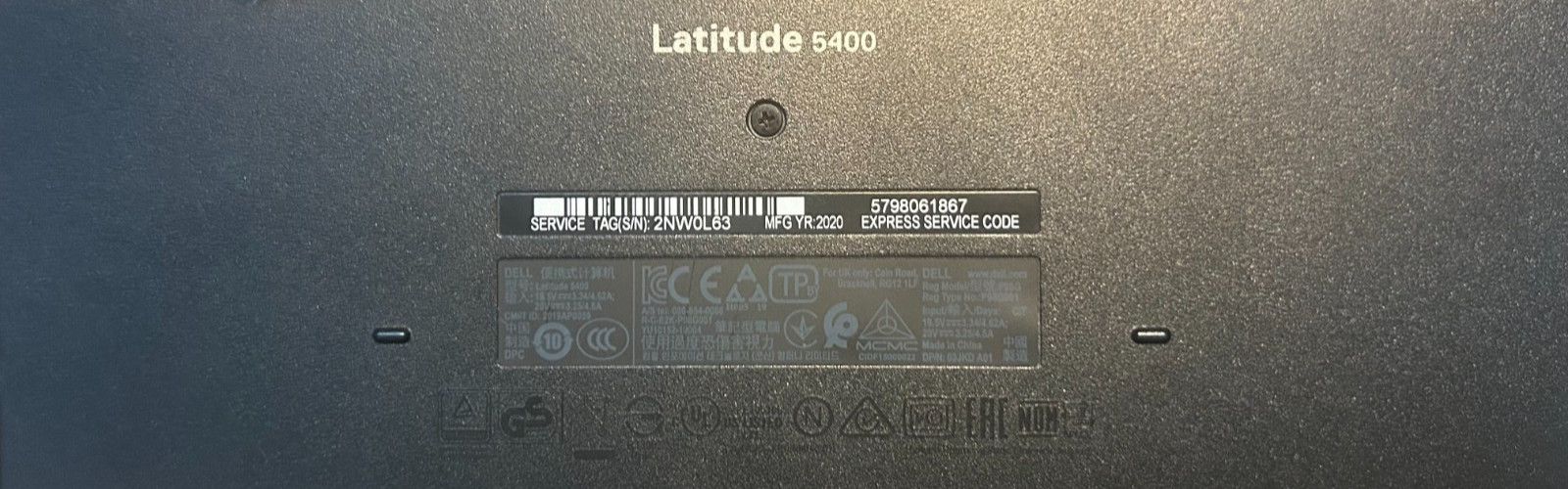 Dell Latitude 5400 | i5-8365U | 16GB | Charger Included |