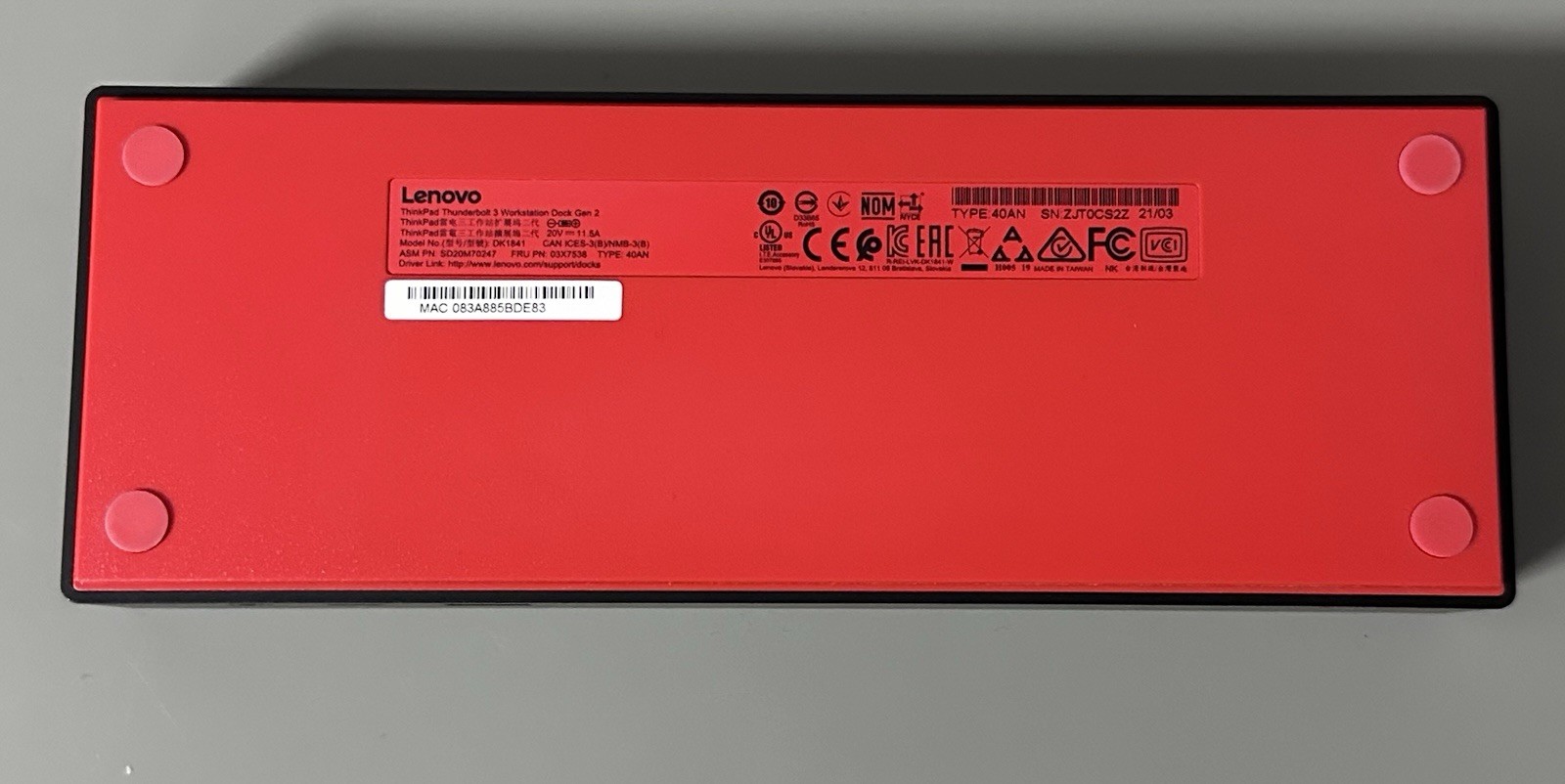 Lenovo ThinkPad P15 Gen 1 i9 Pro| 500G | WIN 11 | With Charger & Docking Station