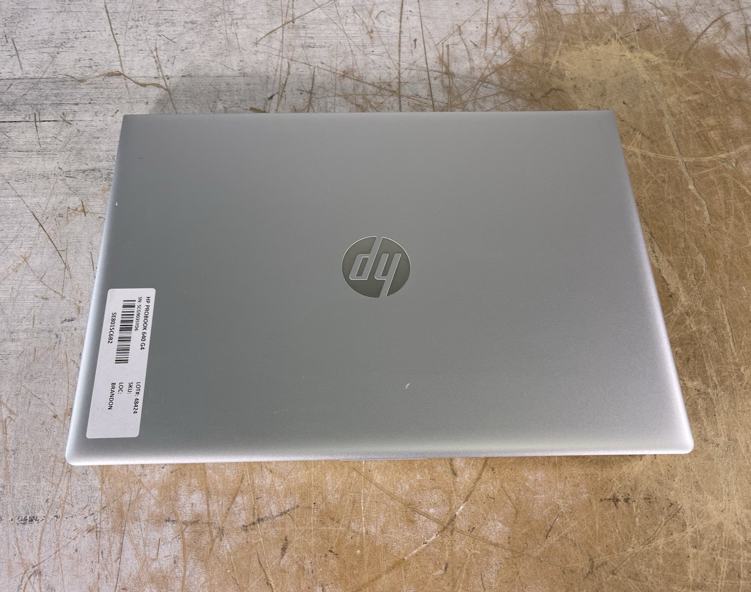 HP PROBOOK 640 G4 i5-8350U @ 1.70GHz, 8GB RAM, NO HDD/OS