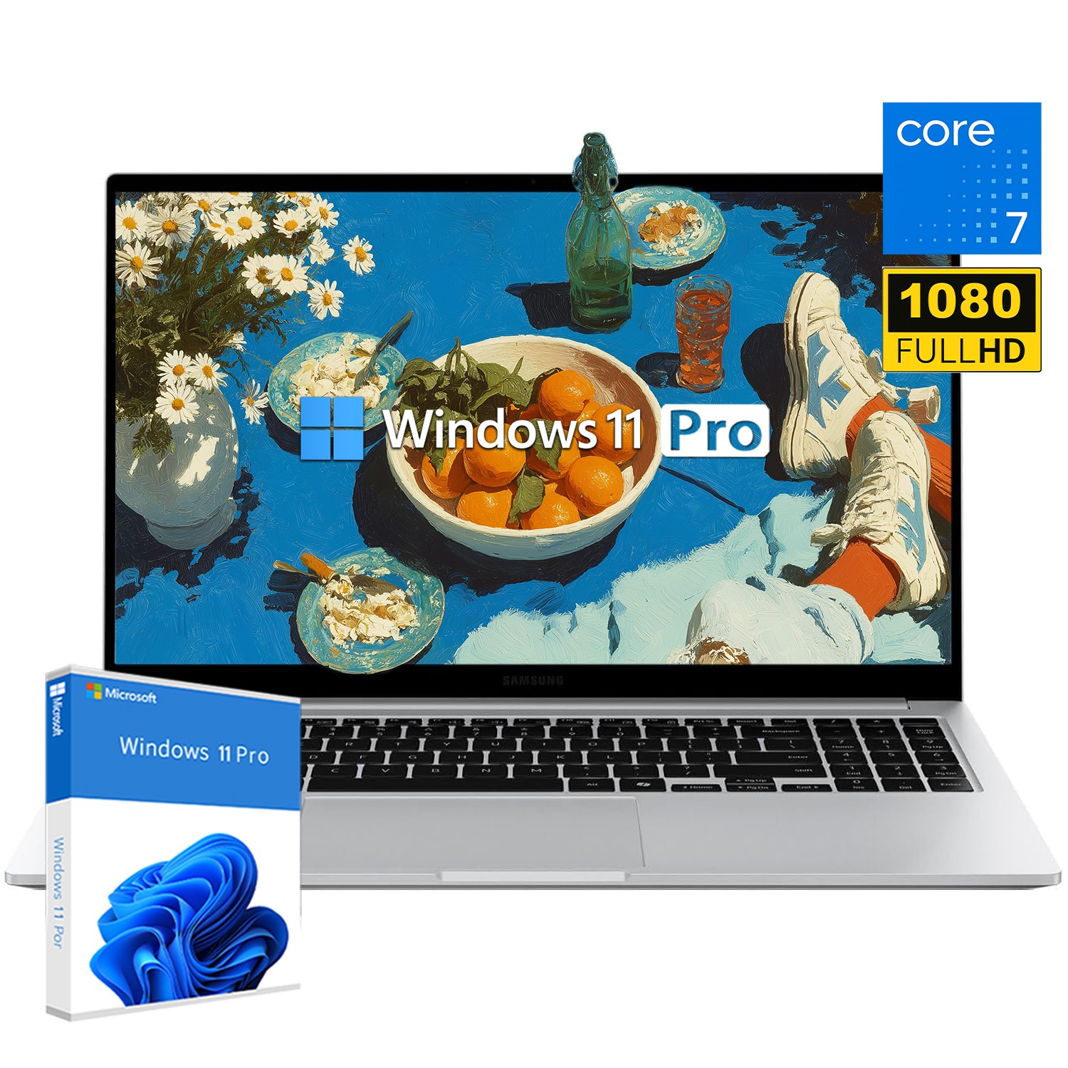 2025 Samsung-Galaxy Book4 15.6″Laptop Win11Pro 10core Ultra7-150U 16GB UP TO 2TB