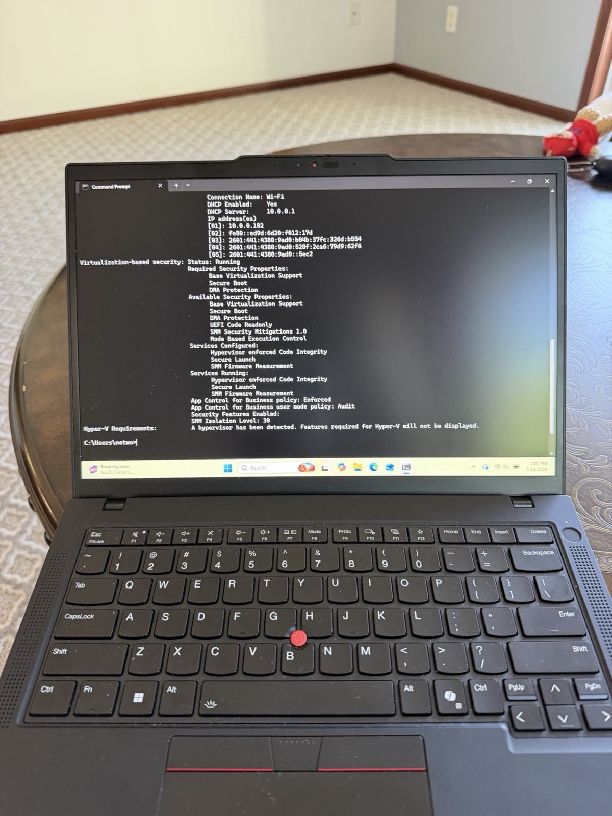 Lenovo ThinkPad T14 Gen 5 14in Ryzen 7 PRO 8840U 32GB 512GB SSD W11 Pro – 9.8/10