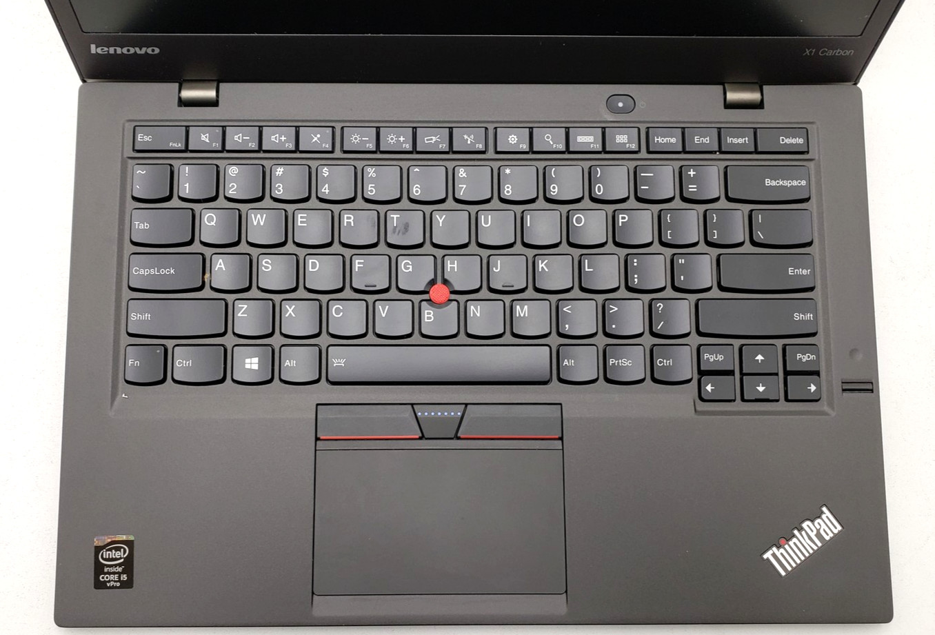 Lenovo ThinkPad X1 Carbon Laptop PC i5-5300U 8GB Ram 14in Win Pro SN: R9-0FEECK.