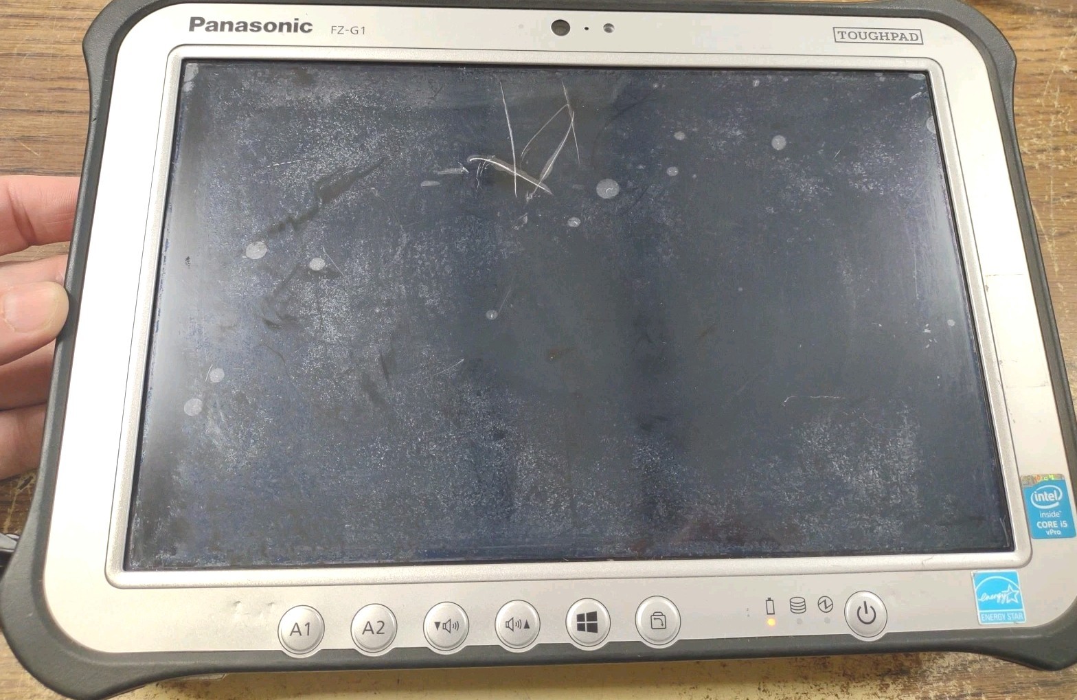 Panasonic Toughpad FZ-G1 Rugged Tablet W/ i5-4310U, 8GB, 128GB, STYLUS.